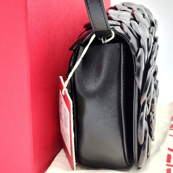 VALENTINO GARAVANI ATELIER BAG 03 ROSE EDITION BLACK NWT - Picture 8 of 16